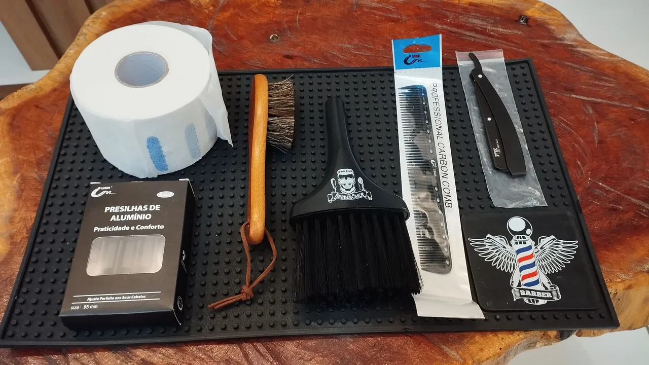 Kit Barbeiro Profissional Completo