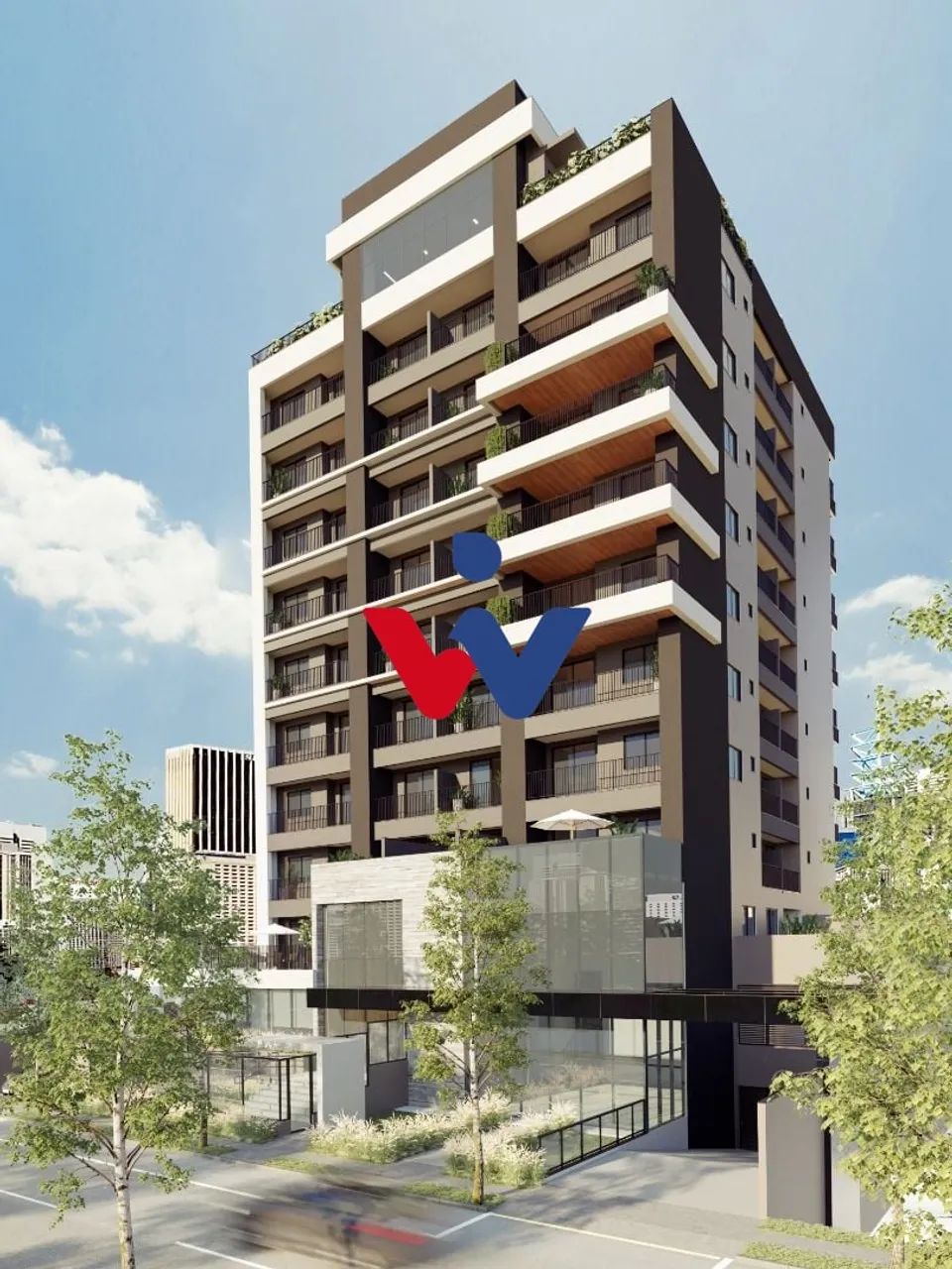 Studio com 1 dormitório à venda,42.19 m , centro cívico, CURITIBA - PR - Foto 2