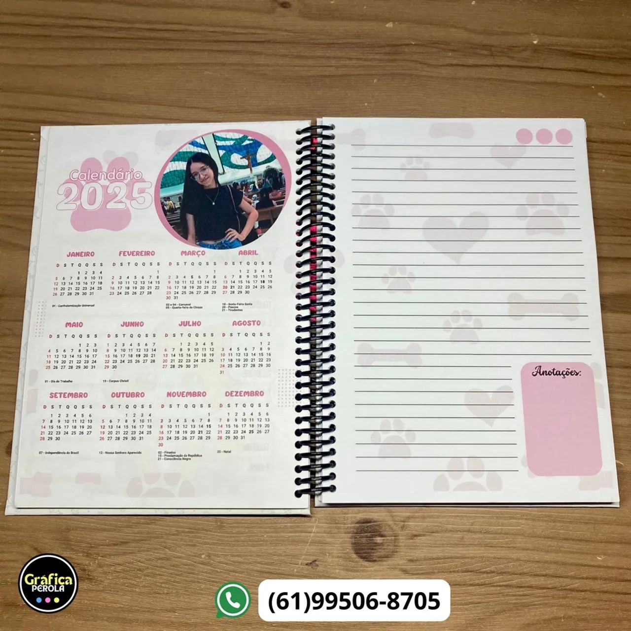 Caderno A5 Personalizado - Foto 3