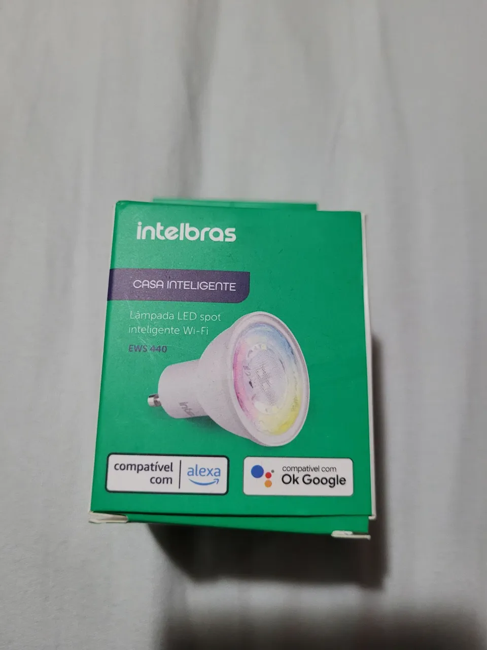 Lâmpada LED Spot Inteligente Wi-Fi Intelbras Alexa e Google