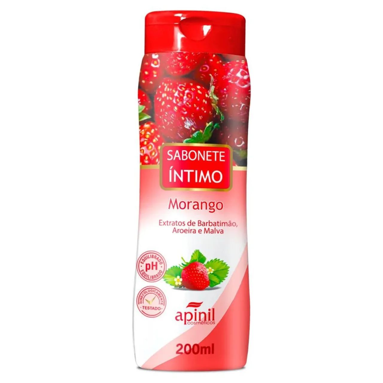 Sabonete Íntimo Morango Apinil
