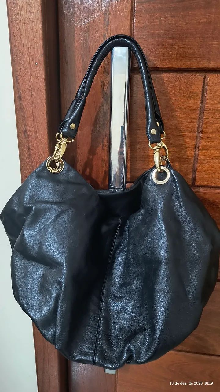 Bolsa Saco Couro legítimo  - Foto 2