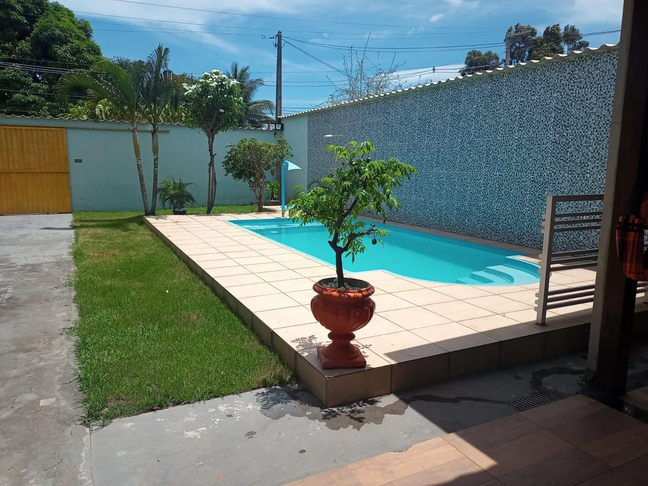 Casa com piscina para temporada- Espaço Oliveira