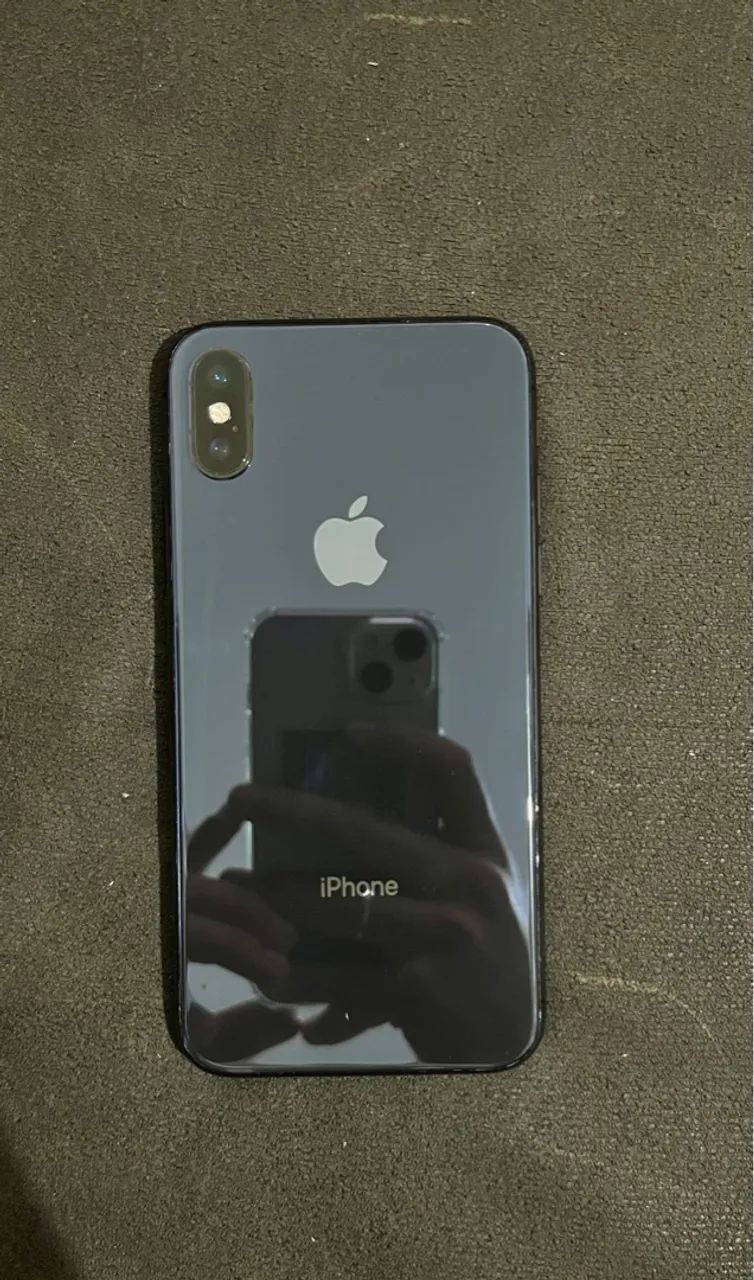 iPhone X 256GB - Face ID OK, Bateria 100%, com Capinha e Película - Foto 2