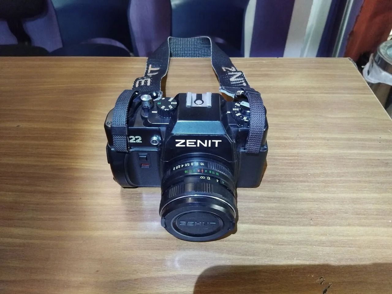 Câmera Analógica Zenit 122 ótimo estado.