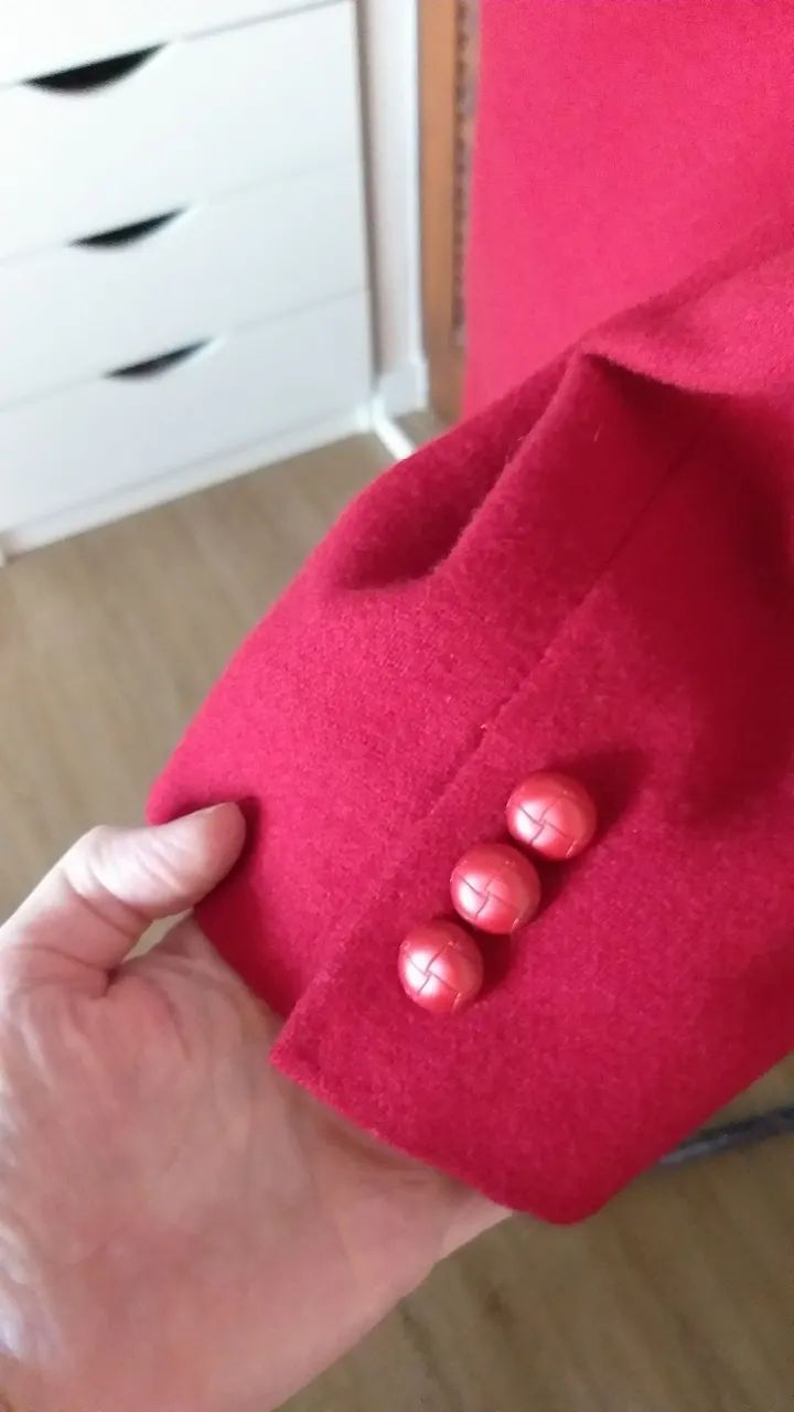 Casaco Feminino Vermelho - Foto 4