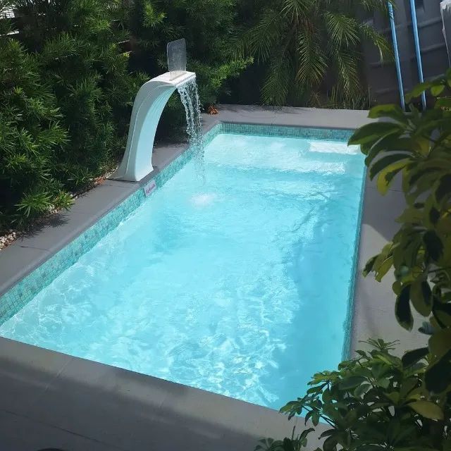 Piscina medida 4,0 x 2,0 x 1,40m - Instalada - Leia a descrição - Foto 2