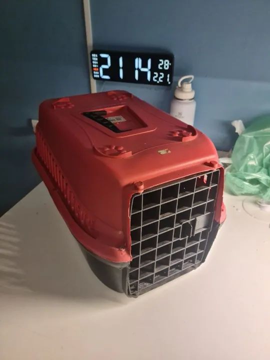 Caixa De Transporte Para Cachorro Gato Coelho Nº2 Até 10kg - Foto 3