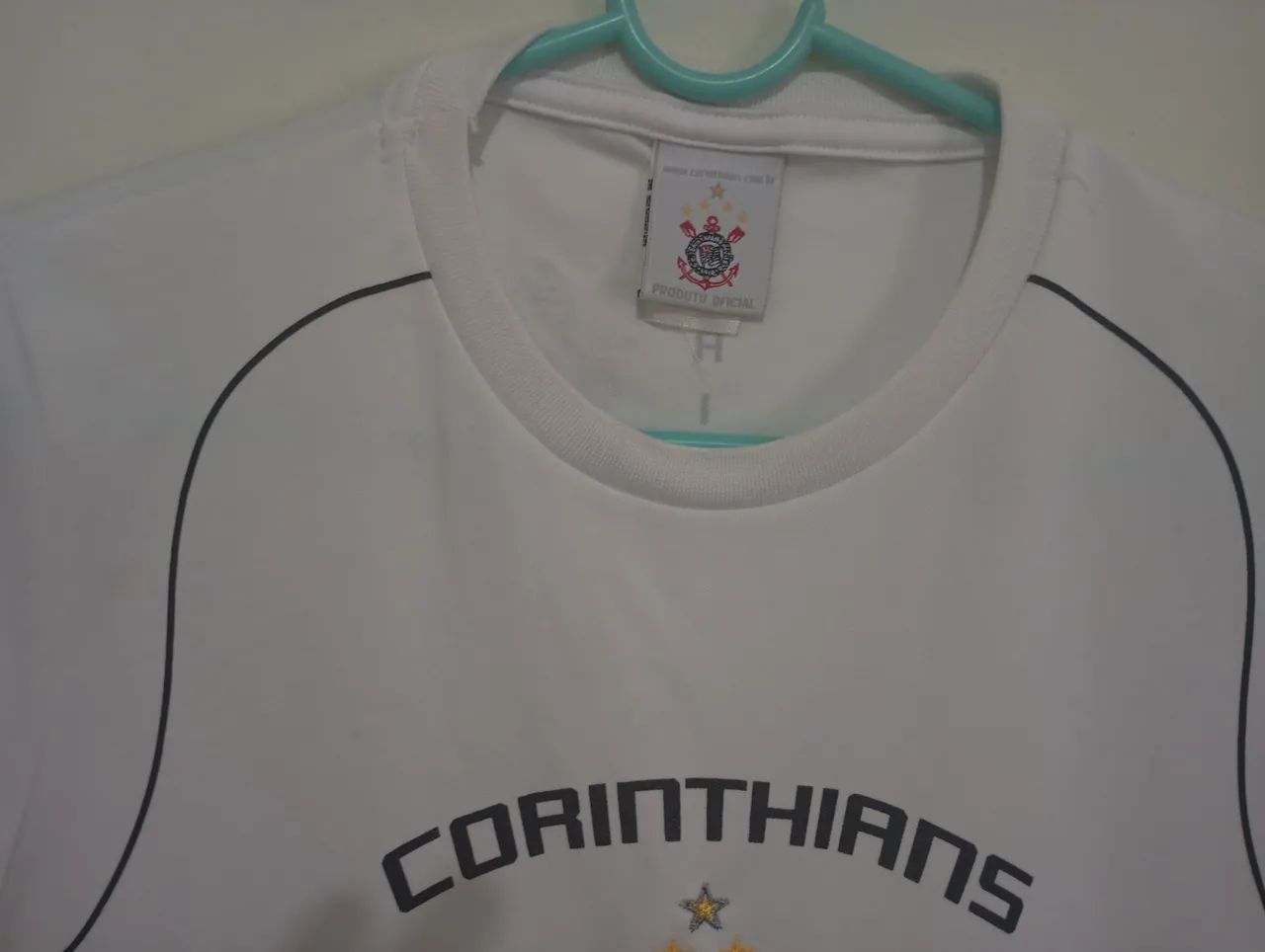 Camiseta Corinthians infantil tamanho 10 Original - Foto 2