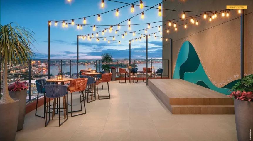 More ou Invista: Studio Perfeito no Centro do Rio com Rooftop e Piscina! - Foto 4