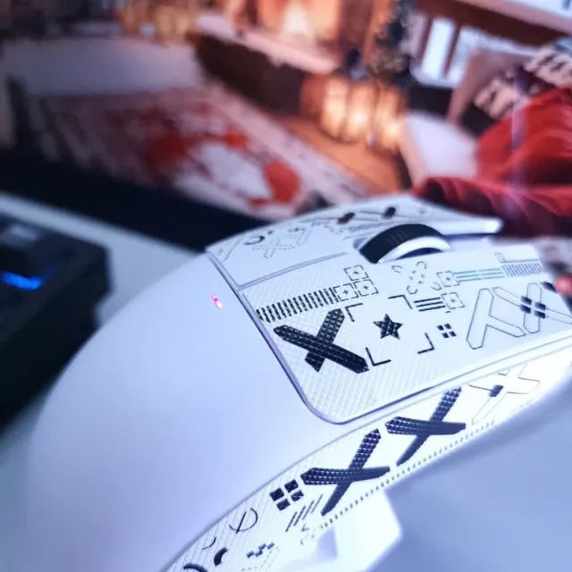 Mouse Gamer Attack Shark X11 Tri Mode 22000dpi Paw3311 Dock Branco Novos - Promoção ! - Foto 5