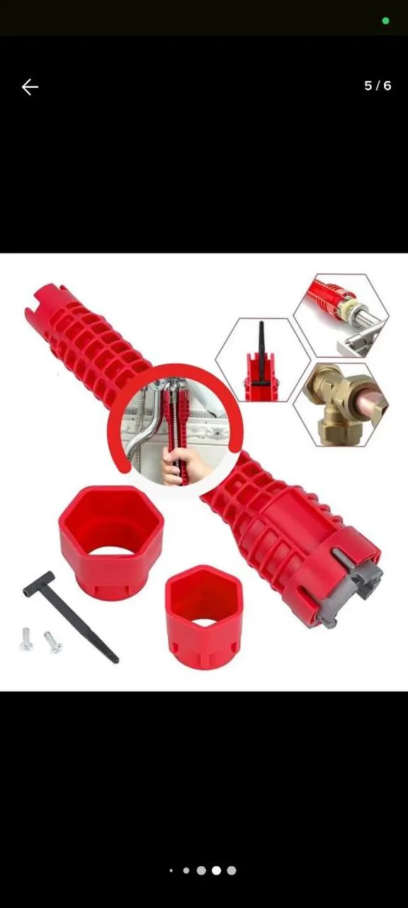 Multifunctional Plumber's Wrench64385643487234120