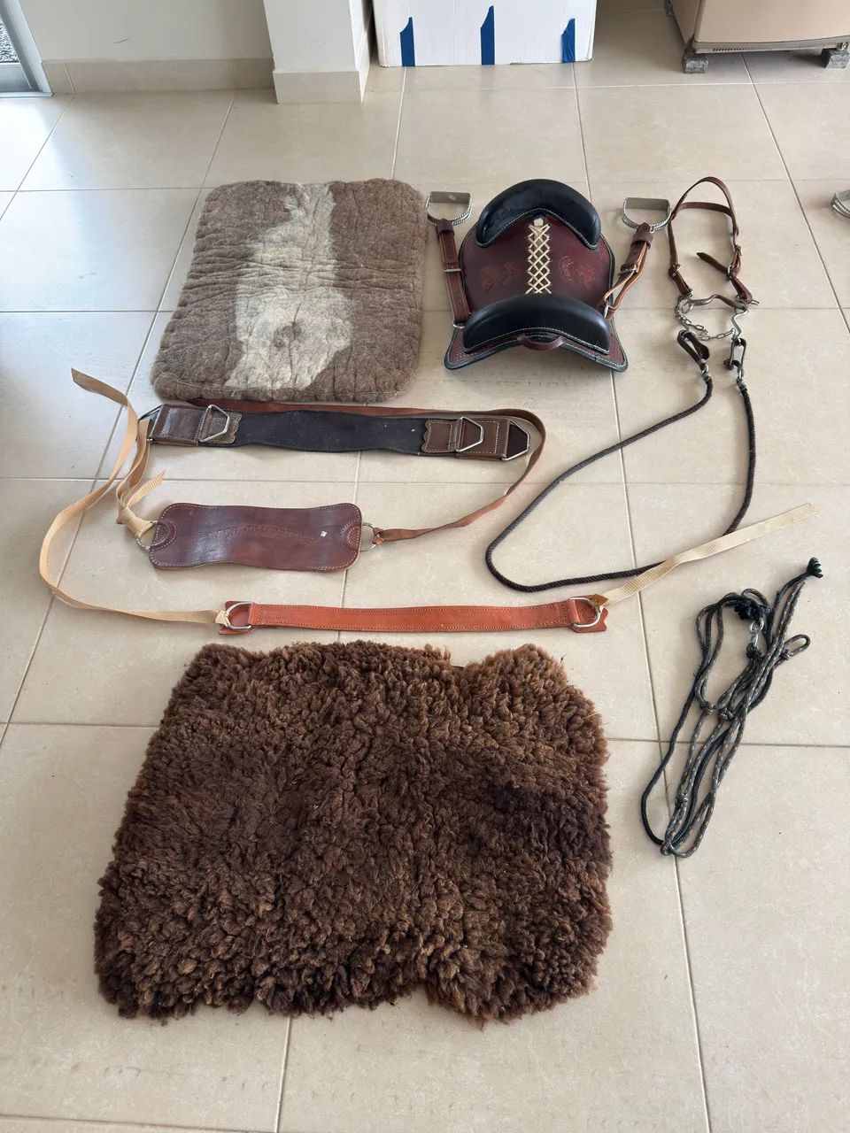 Sela completa cavalo 
