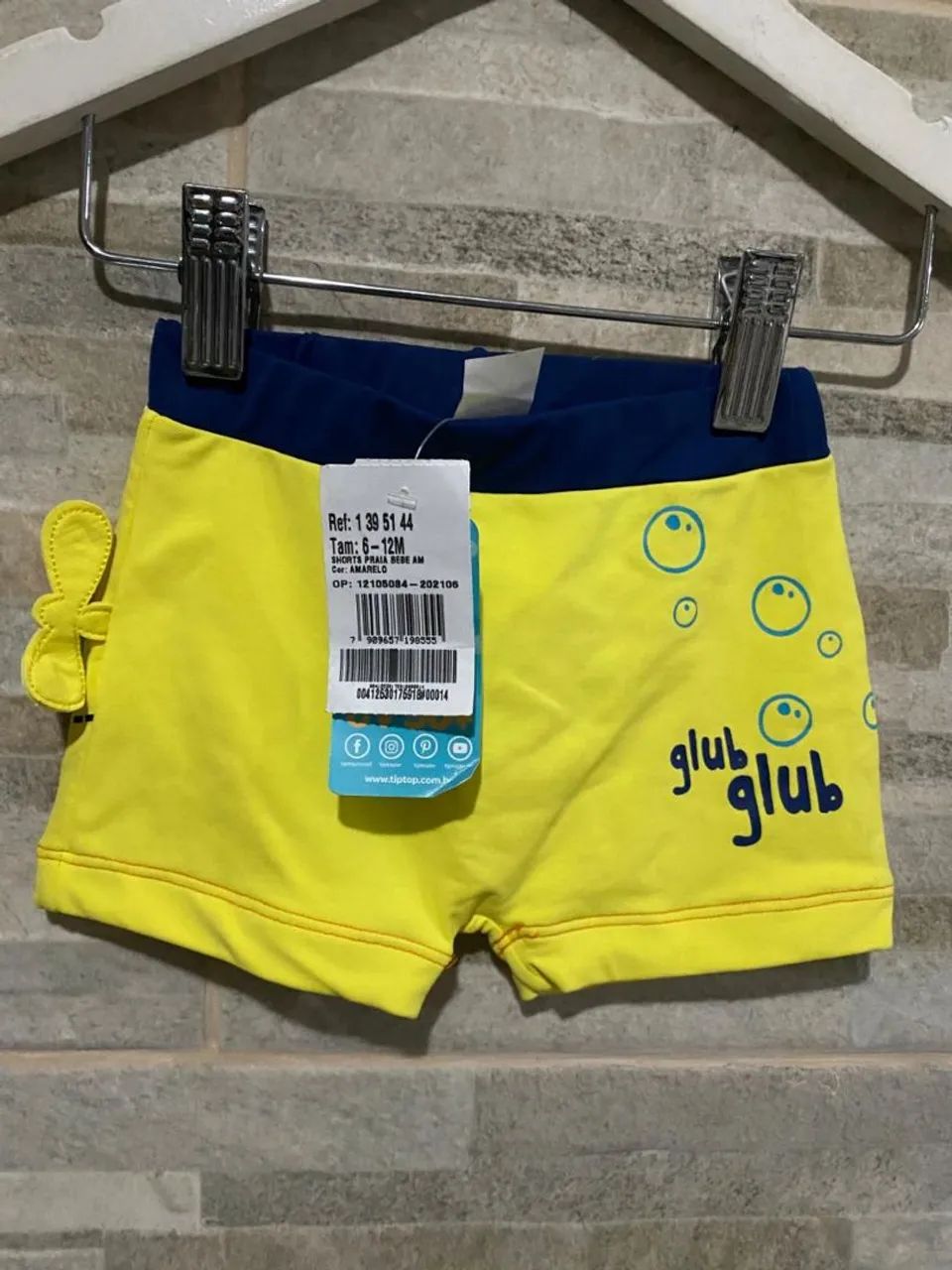 Sunga tip top infantil nova 