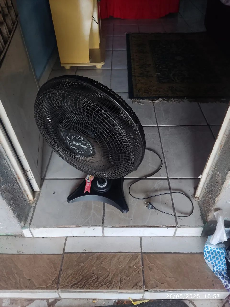 Ventilador de Mesa Multilaser Turbo 40 110 volts Votorantim  - Foto 2