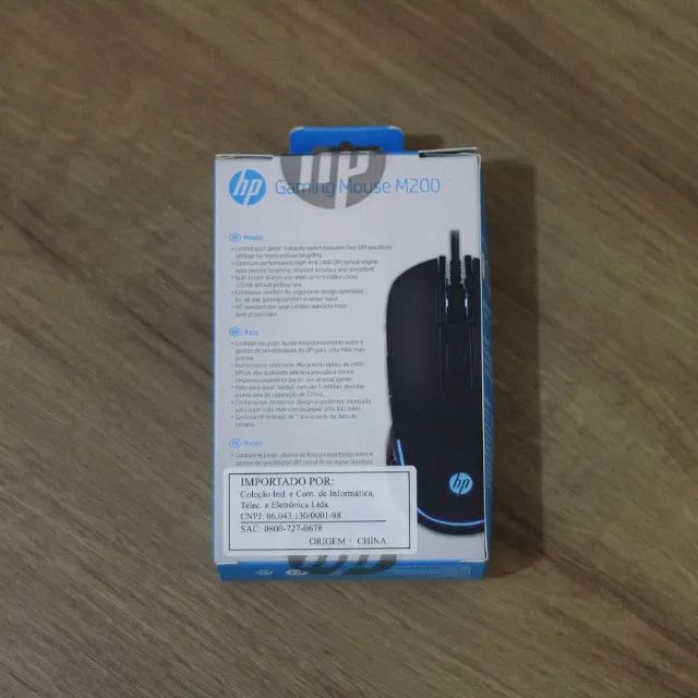 Mouse Gamer DPI 2.400 Ajustável HP M200 - Foto 2