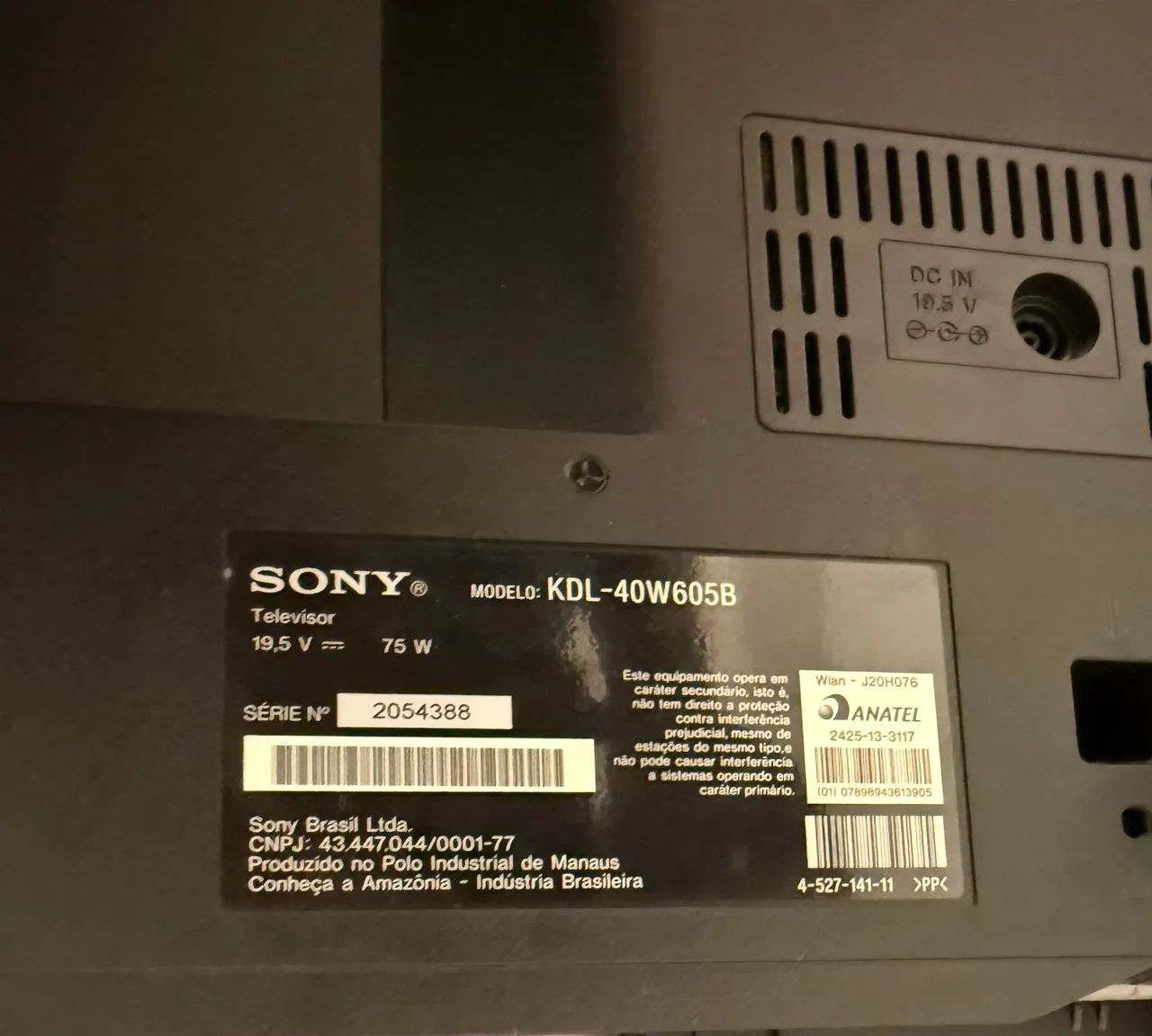 TV SONY 40 FULL HD KDL 40W605B - Foto 2