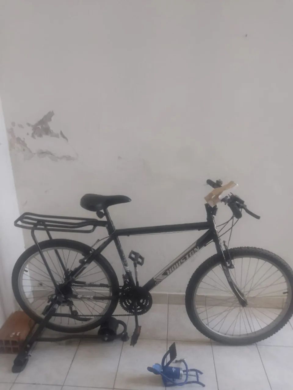 Bicicleta aro 26 + acessórios - Foto 5