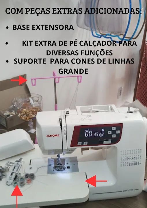 Máquina de Costura Janome 2030 QDX