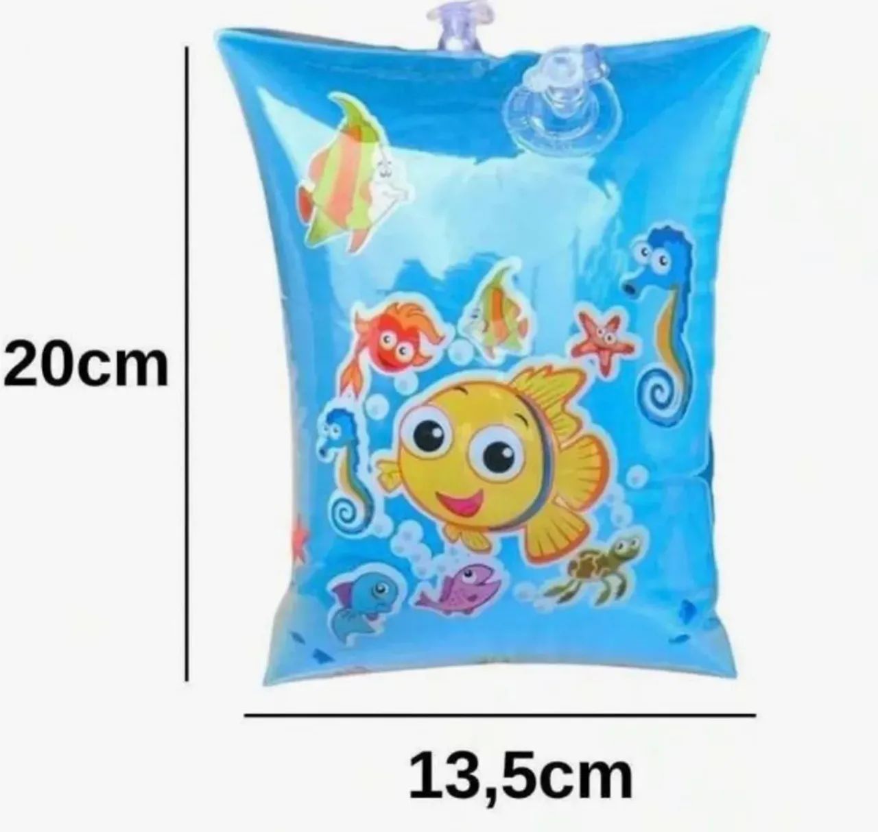 Boia de Braço infantil com desenho de peixe - Foto 2