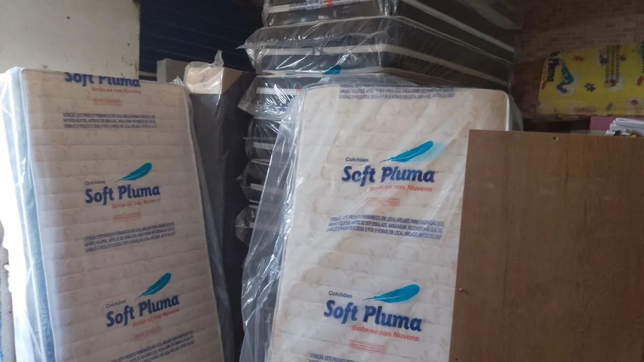 Colchões Soft Pluma  SOLTEIRO  - Foto 5