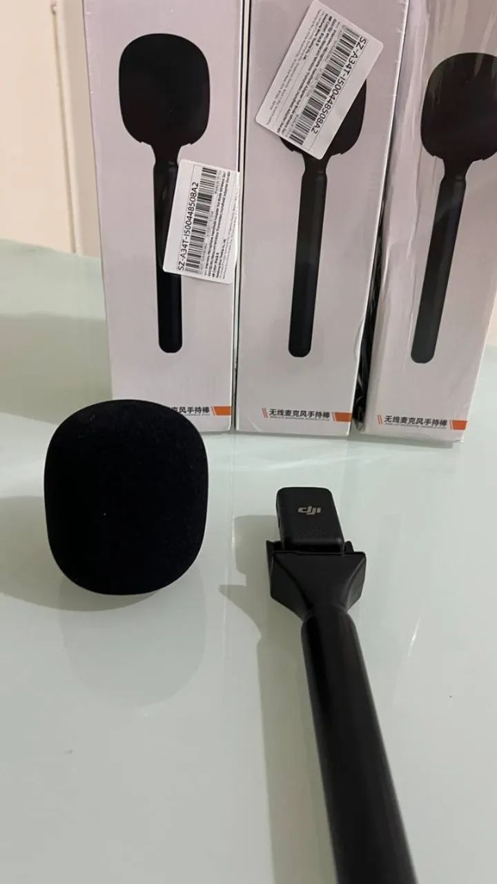 Bastão suporte para microfone de lapela / transforma sua lapela em um mic de mão - Foto 4