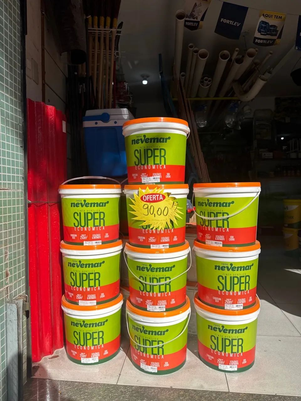 Tinta Acrílica Nevemar Super Econômica 18L