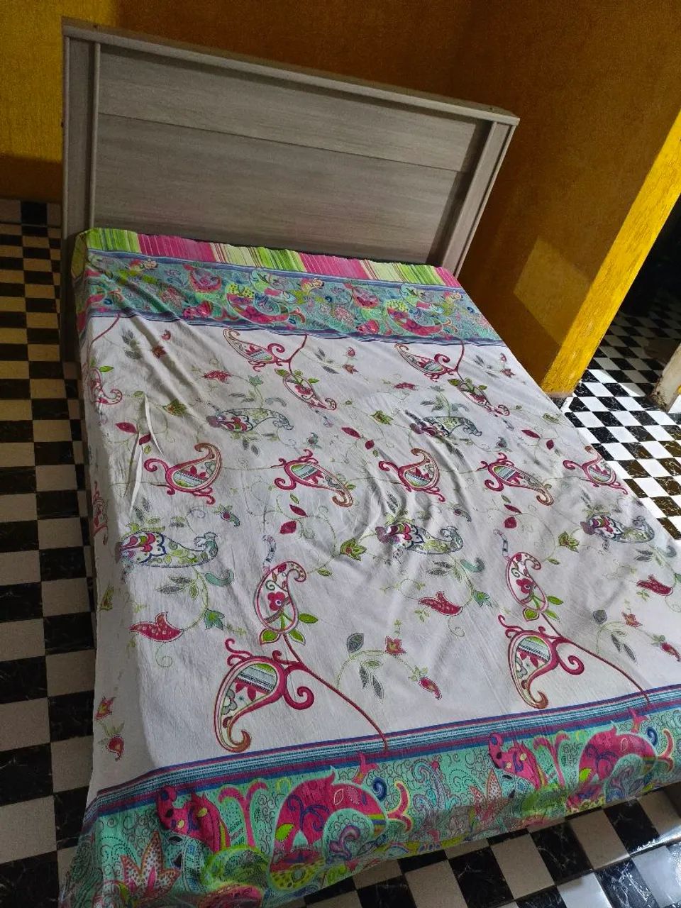 Cama Box de casal com cabeceira - Foto 2