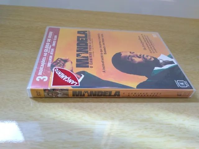 DVD Mandela - O Caminho Para Liberdade Lacrado - Foto 3