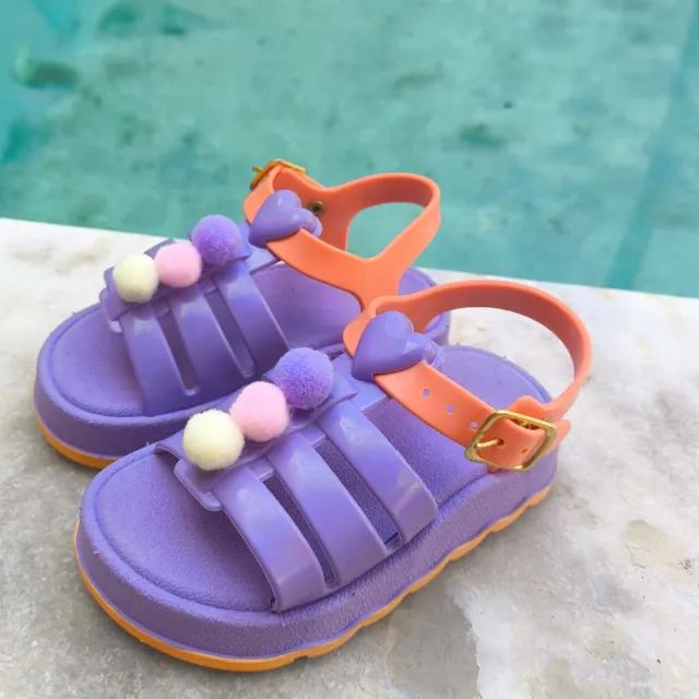 Sandalia Infantil Baby Papete Bebê Menina Estilosa