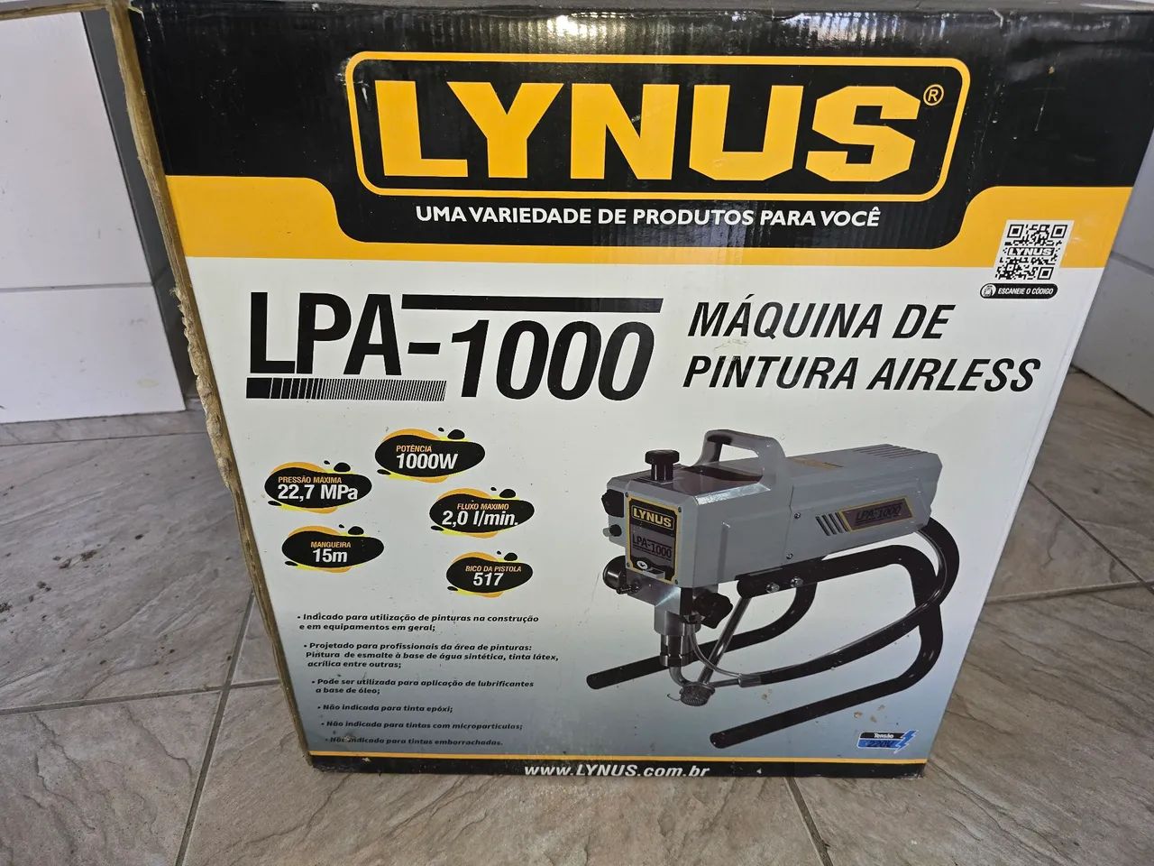 Air less, maquina de pintura industrial alta performance,  ótimo produto  - Foto 4