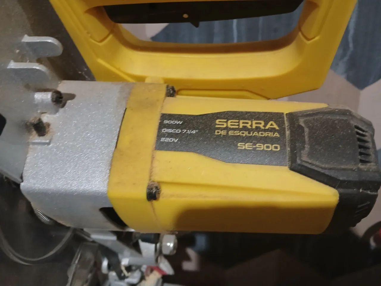 Serra de Esquadria SE-900 mar a Hammer e politriz em furadeira de bancada - Foto 4
