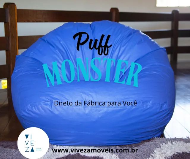 Puff Monster 179,00 Pix  - Foto 3