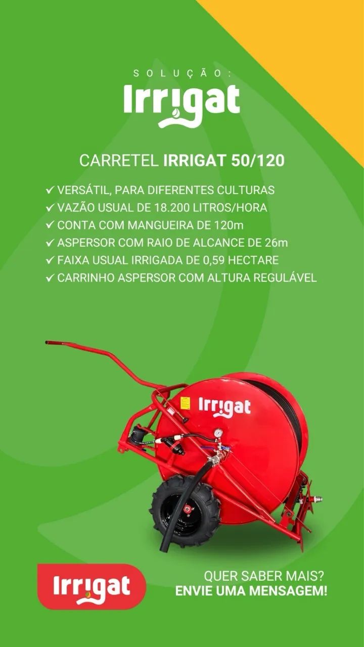 CARRETEL DE IRRIGAÇÃO IRRIGAT  - Foto 4