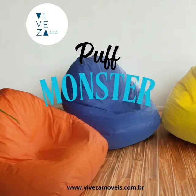 Puff Monster 179,00 Pix  - Foto 5