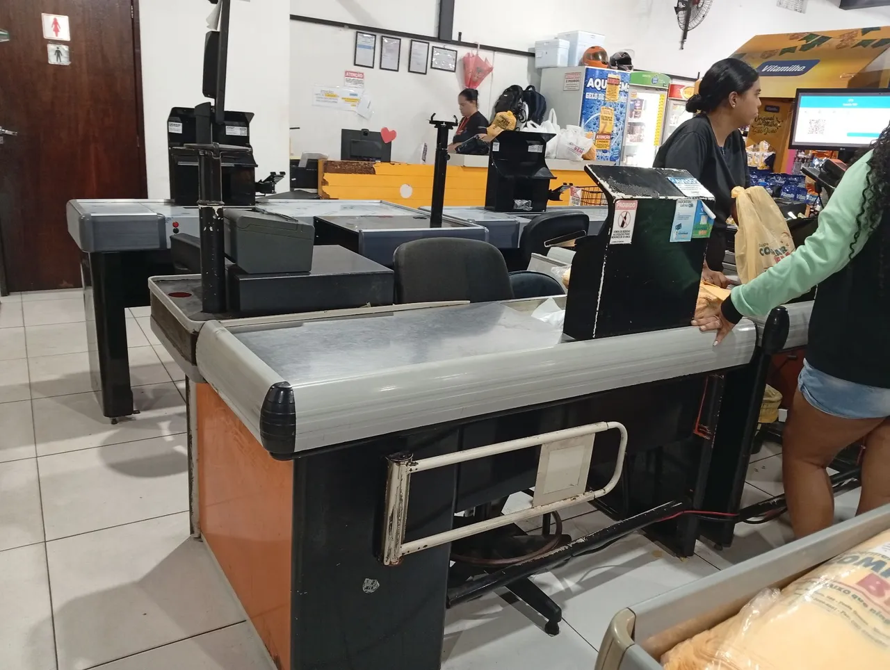 Caixas de supermercado