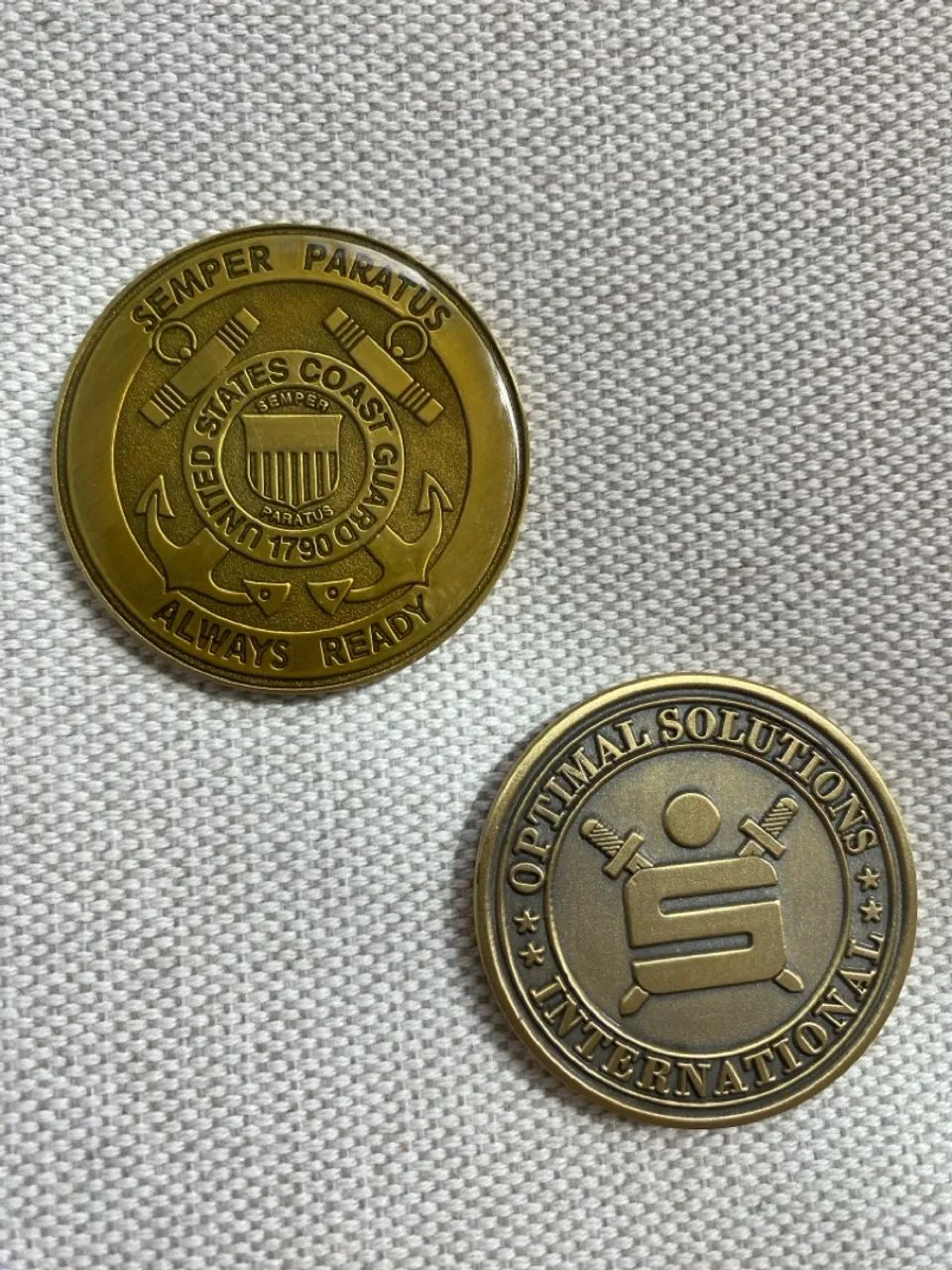 Medalhas do Programa de Segurança Portuária Internacional - Foto 2