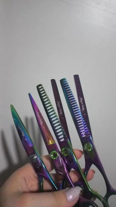 Tesouras Profissionais para Aquário - 4 Peças