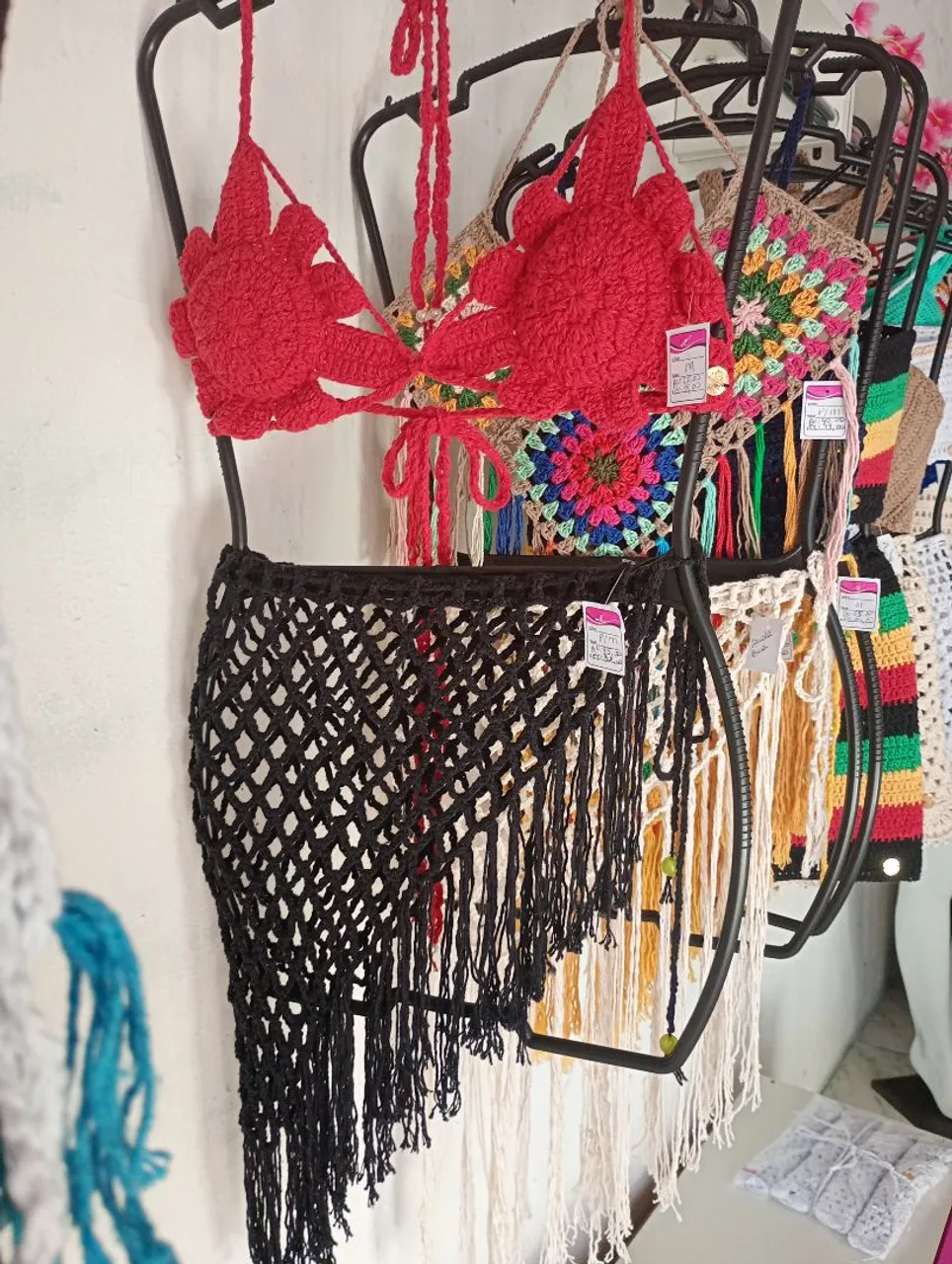 Conjunto de Crochê - Saída de Praia Charmosa