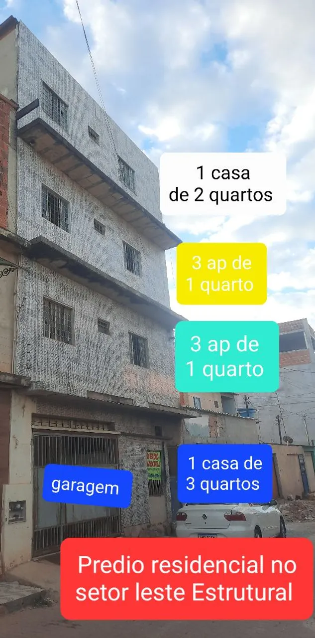 Imóvel na Estrutural setor leste Df