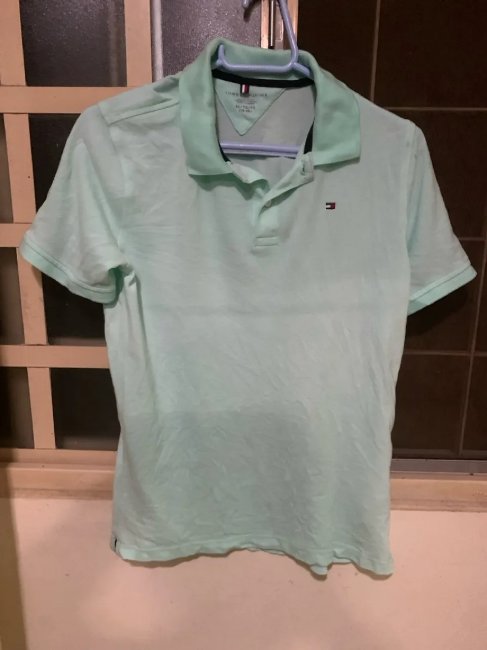 Camisa Polo Tommy Hilfiger Verde Claro