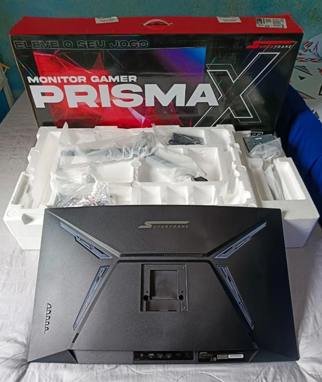 Monitor Gamer Curvo Prisma X 32 PL 165 Hz 2K Quad-HD 1ms FreeSync + HDR na Cx. - Foto 4