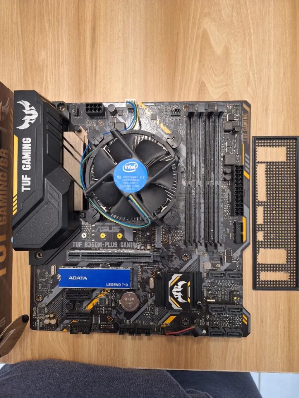 Computador Core i3-9100f Asus TUF B360M-Plus Gaming SSD 240GB RAM 8GBGB - Foto 2