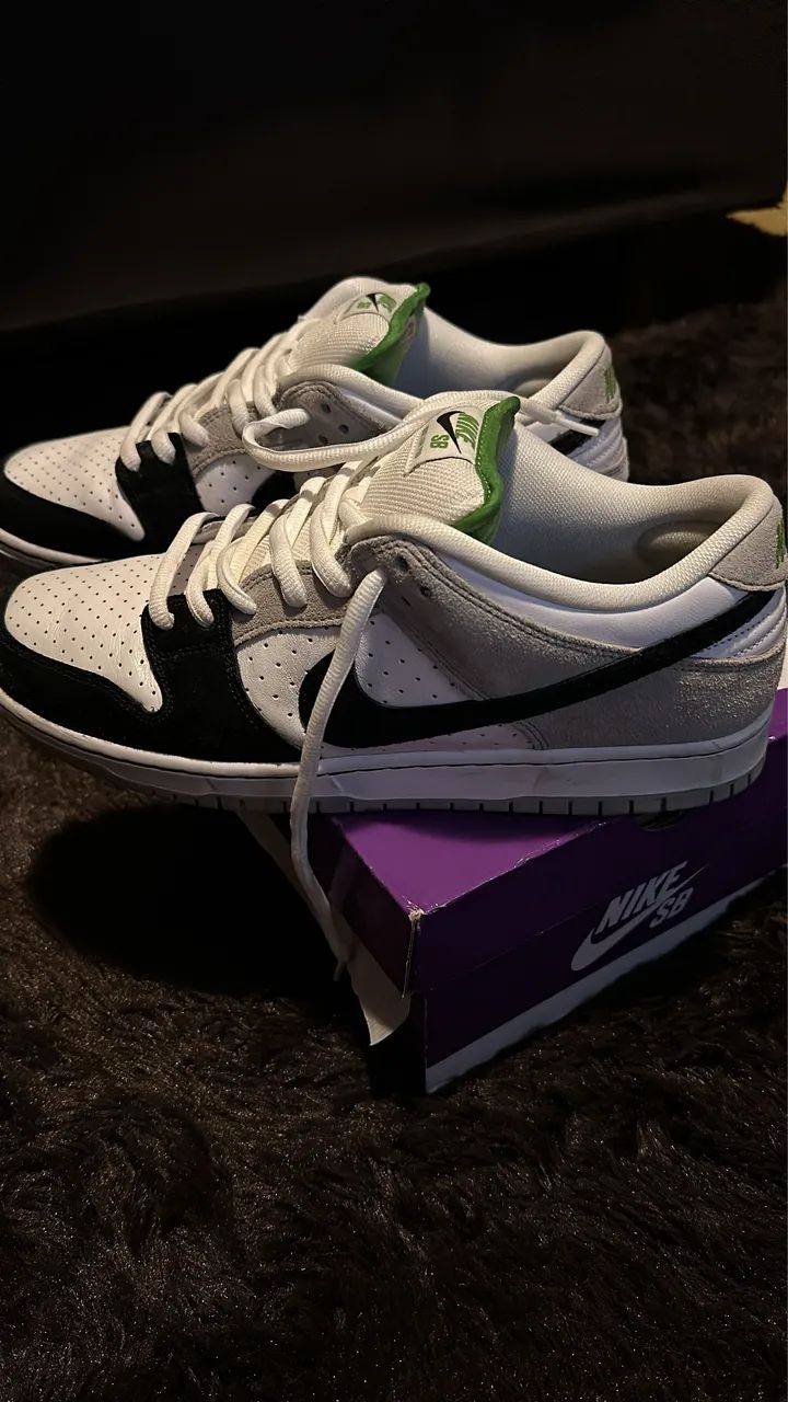 Nike Dunk Low SB Chlorophyll - Foto 3