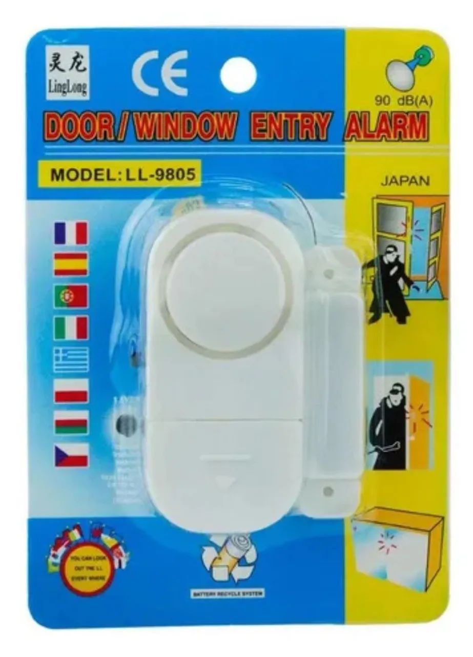 Alarme de Porta/Janela - Segurança Residencial