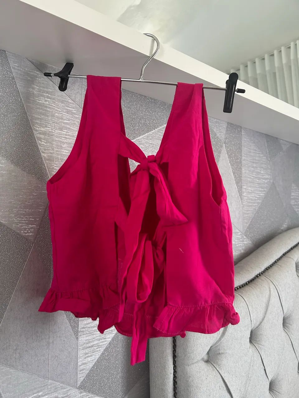 Blusa tecido rosa - Foto 2