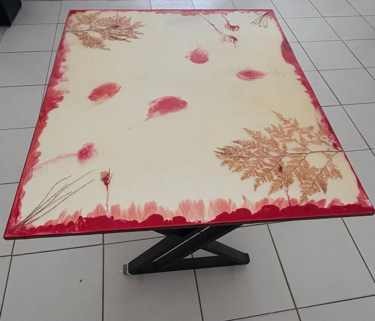 Mesa em MDF vitrificada - Foto 2