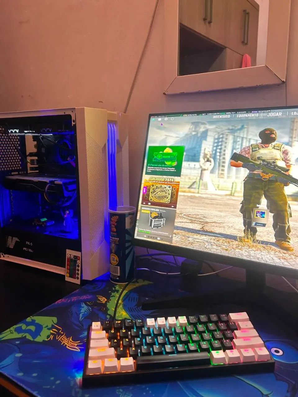 Pc gamer i5 9400f 16 de ram - Foto 5