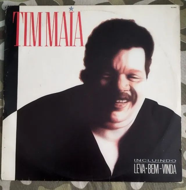 LP Vinil Tim Maia Bem-Vinda 1985 Com Encarte VG+