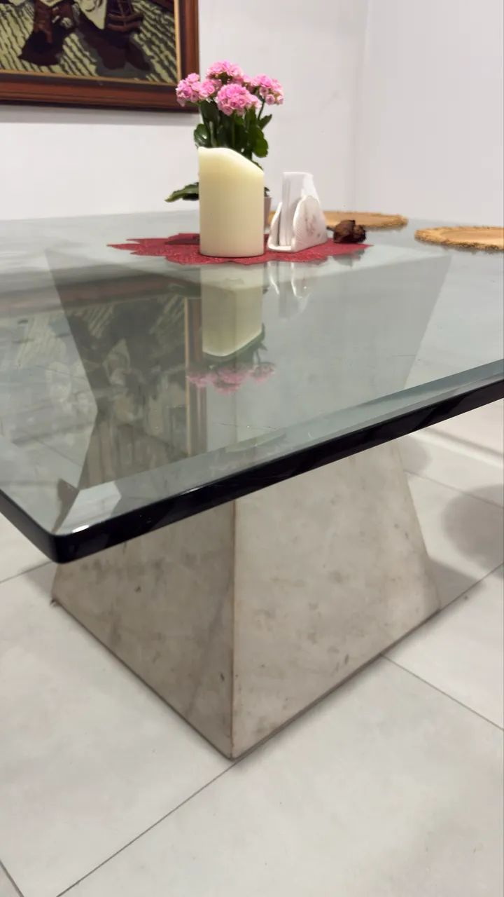 Mesa de vidro
